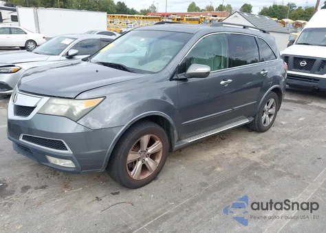 2011 Acura Mdx Technology Package from USA, damaged, VIN 2HNYD2H46BH545378